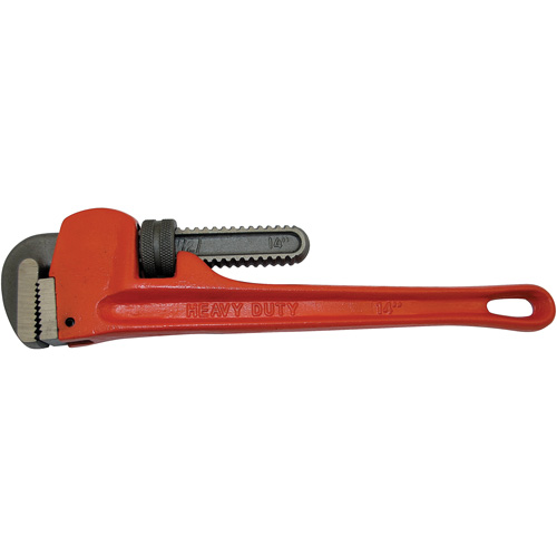 IPW-14 Cl&eacute; &agrave; tuyau de s&eacute;rie lourde, Longueur 14", Fini Rev&ecirc;tement en poudre Planification Entrepots Molloy