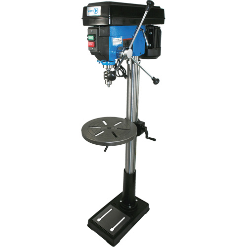 16-Speed Floor Drill Press, 17", 5/8" Chuck, 3380 RPM Planification Entrepots Molloy