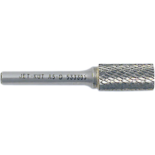 Fraise cylindrique JET-KUT, 3/8" Dia., 1/4" Tige, 3/4" Prof. de la coupe Planification Entrepots Molloy