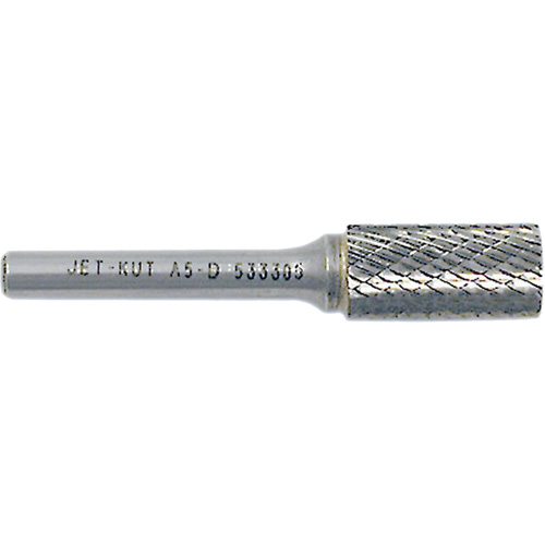Cylindrical Burr, 5/8" Dia., 1/4" Shank, 1" Depth of Cut Planification Entrepots Molloy