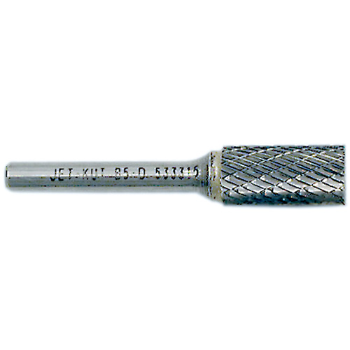 End-Cut Cylindrical Burr, 1/2" Dia., 1/4" Shank, 1" Depth of Cut Planification Entrepots Molloy