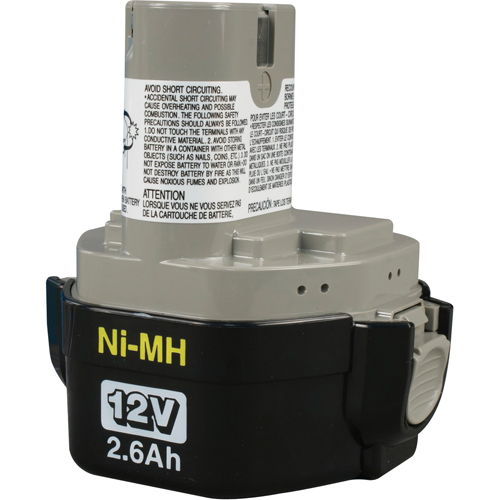Pod-Style Battery, Ni-MH, 12 V, 2.6 A Planification Entrepots Molloy