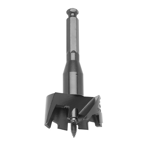 Foret standard &agrave; alimentation automatique robuste, 2-1/8", Longeur de 4-1/2", Tige 7/16" hexagonal Planification Entrepots Molloy