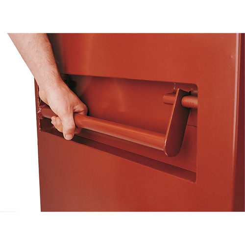 Armoire &agrave; tablettes Jobsite, Acier, 47,5 pi³, Rouge Planification Entrepots Molloy