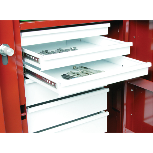 &eacute;tabli roulant, 49-7/8" la x 40-5/8" h x 26-7/8" p, Capacit&eacute; de 24,6 pi³ Planification Entrepots Molloy