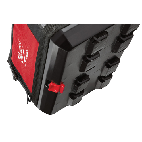 Fourre-tout Packout, Nylon balistique, 32 pochettes, Noir/Rouge Planification Entrepots Molloy