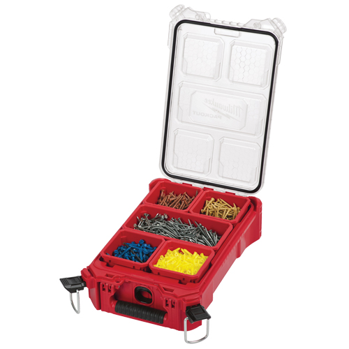 Packout Compact Organizer, 10" x 15" x 5", Black Planification Entrepots Molloy