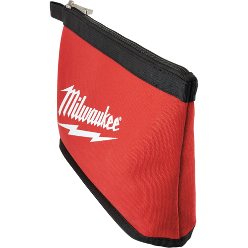 &eacute;tui avec fermeture &agrave; glissi&egrave;re, Toile, 1 pochettes, Noir/Rouge Planification Entrepots Molloy