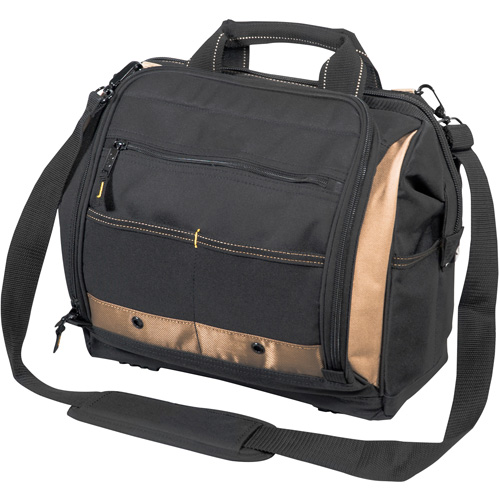 Porte-outils &agrave; compartiments multiples, Polyester, 33 pochettes, Noir Planification Entrepots Molloy