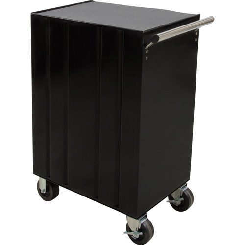 Industrial Tool Cart, 7 Drawers, 27" W x 18-3/4" D x 39" H, Black Planification Entrepots Molloy