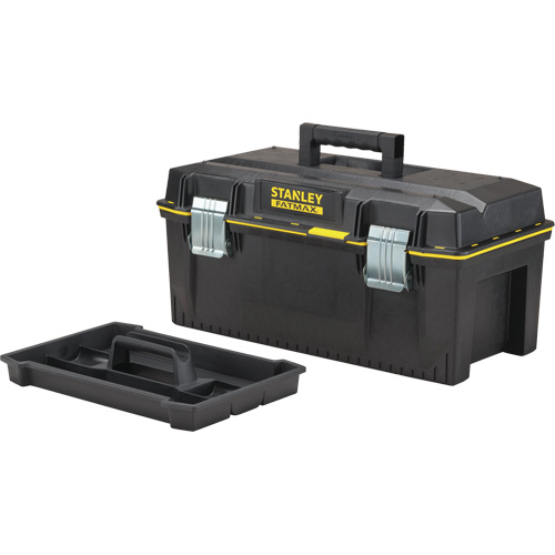 FatMax&reg; Structural Foam Tool Box, 23" W x 12' D x 10-1/2" H, Black/Yellow Planification Entrepots Molloy