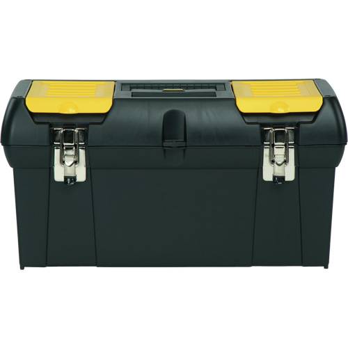 Coffre &agrave; outils avec plateau de s&eacute;rie 2000, 24" la x 11-1/4" p x 11" h, Noir/Jaune Planification Entrepots Molloy