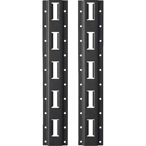 E-Track vertical pour tablettes de rayonnage Packout Planification Entrepots Molloy