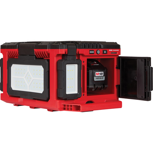 Lampe/chargeur M18 Packout, DEL, 3000 lumens Planification Entrepots Molloy