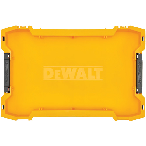 Plateau d'outils peu profond ToughSystem, 18-2/5" x 12" x 2-1/3", Jaune Planification Entrepots Molloy