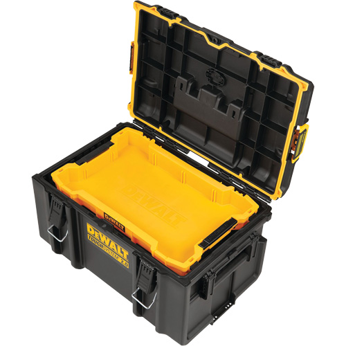 Plateau d'outils peu profond ToughSystem, 18-2/5" x 12" x 2-1/3", Jaune Planification Entrepots Molloy