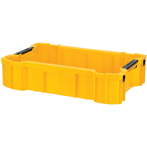 Plateau d'outils profond ToughSystem, 18-2/5" x 12" x 4-1/2", Jaune Planification Entrepots Molloy