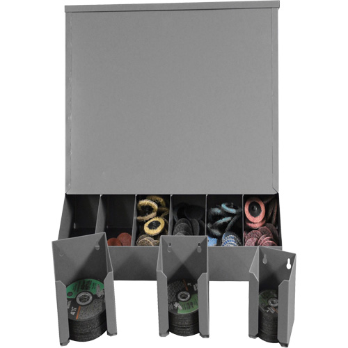 Distributeur aliment&eacute; par gravit&eacute; avec couvercle Planification Entrepots Molloy