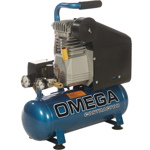 Portable Contractor Series Compressors - Oil Lube, Direct Drive, Electric, 2.6 Gal. (3.2 US Gal), 125 PSI, 115/1 V Planification Entrepots Molloy