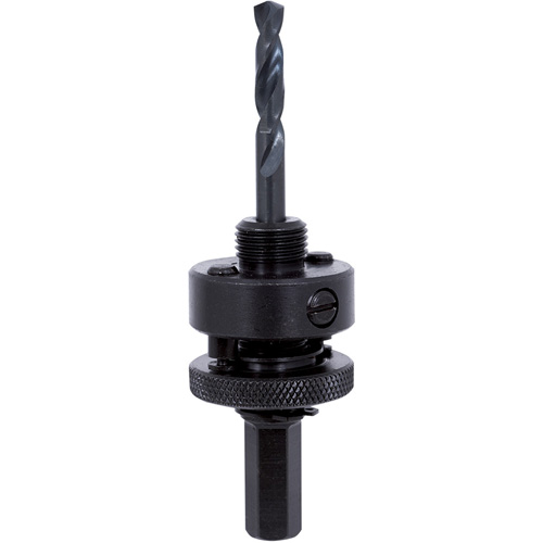 Mandrin de scie-cloche &agrave; tige hexagonale M45P, 1-1/4" - 6", 7/16" Tige Planification Entrepots Molloy