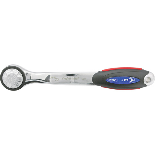 HT-1272 72-Tooth Ratchet Wrench, 1/2" Drive, Ergonomic Handle Planification Entrepots Molloy