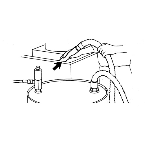 Syst&egrave;mes de transfert de liquide & de nettoyage, Capacit&eacute; de 55 gal. US (208,2 litres) Planification Entrepots Molloy