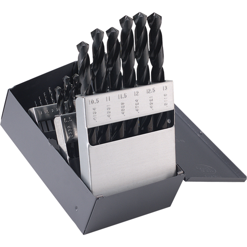 Drill Sets, 25 Pieces, High Speed Steel Planification Entrepots Molloy
