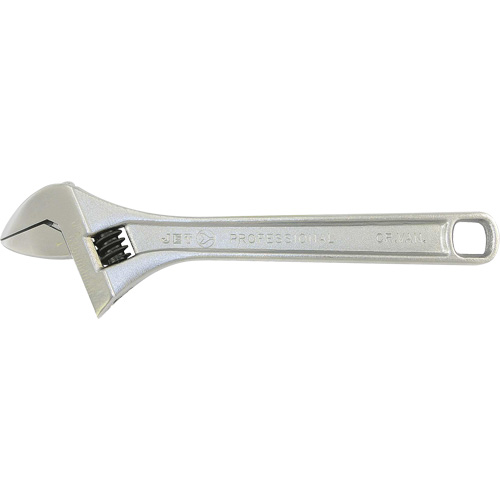 AWP-10 Super Heavy-Duty Professional Adjustable Wrench, 10" L, 1-5/16" Max Width, Chrome Planification Entrepots Molloy