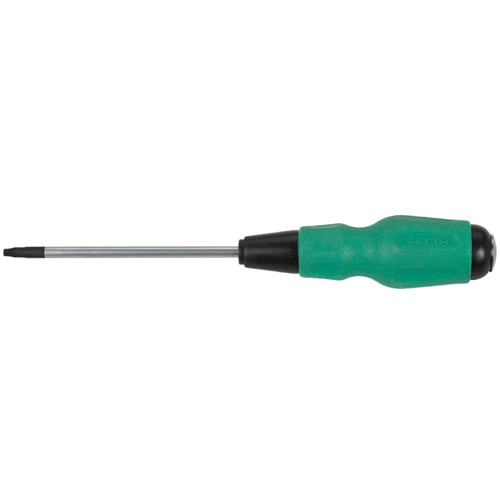 Tournevis carr&eacute; TORQUE DRIVE, Tige de #3, Ronde, 6" lo, Prise en Coussin&eacute;e Planification Entrepots Molloy