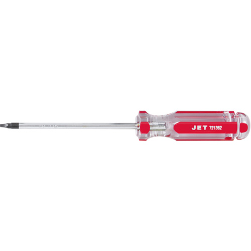 Tournevis carr&eacute; avec manche g&eacute;ant, Tige de #2, Ronde, 5" lo, Prise en Plastique Planification Entrepots Molloy
