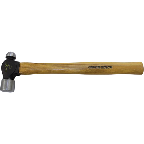 Marteaux &agrave; panne sph&eacute;rique avec manche en hickory robuste, Poids de la t&ecirc;te 24 oz, Face Ordinaire, Prise Bois Planification Entrepots Molloy