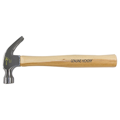 Hickory Handle Claw Hammer, 16 oz., Wood Handle, 13" L Planification Entrepots Molloy