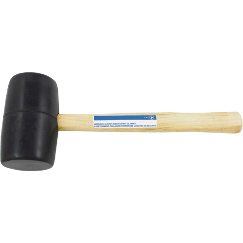 RM-16 Rubber Mallet, 16 oz., Wood Handle, 13-1/4" L Planification Entrepots Molloy