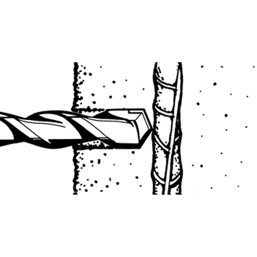 Coupe-barres d'armature rotatifs, 3/8", Tige SDS-Plus, Carbure Planification Entrepots Molloy