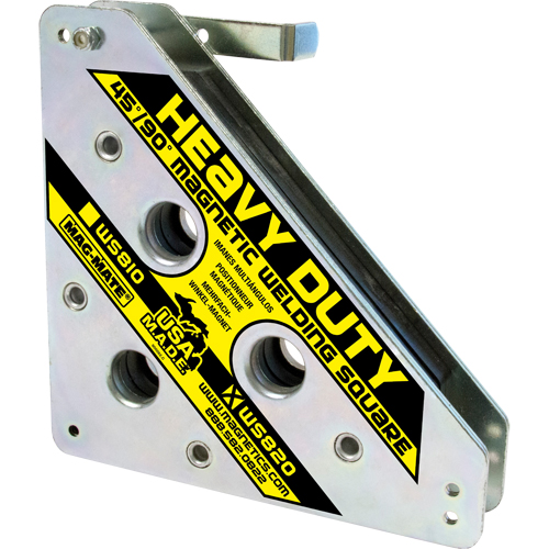 Magnetic Welding Squares, 8" L x 1-1/2" W x 8" H, 325 lbs. Planification Entrepots Molloy