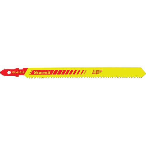 Lames pour scie sauteuse Unified Shank, Bim&eacute;tal, 4" lo, 10-14 dents par pouce Planification Entrepots Molloy