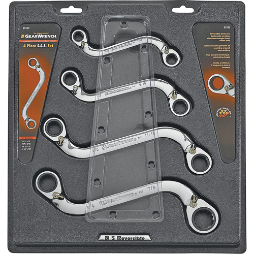 "S" Reversible Wrench Set - 4 Pieces Planification Entrepots Molloy