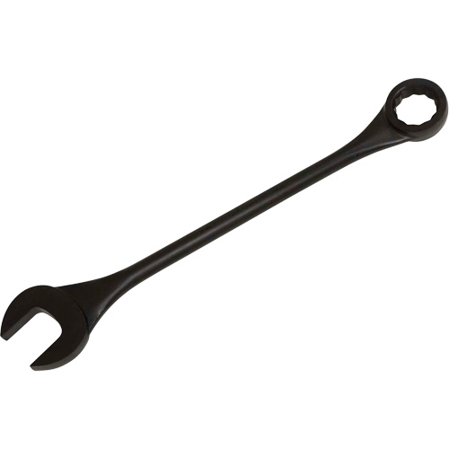 Cl&eacute; mixte &agrave; tige ronde, 12 pans, 2-5/8", Fini Oxyde noir Planification Entrepots Molloy