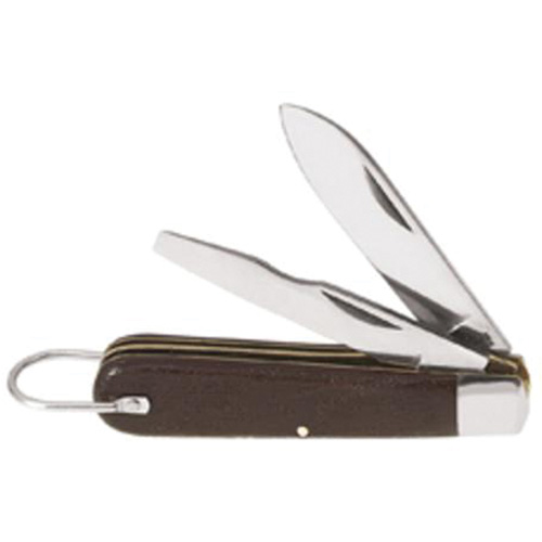 Couteau de poche &agrave; 2 lames, 2-1/2" lame, lame en Acier au carbone, poign&eacute;e en Plastique Planification Entrepots Molloy