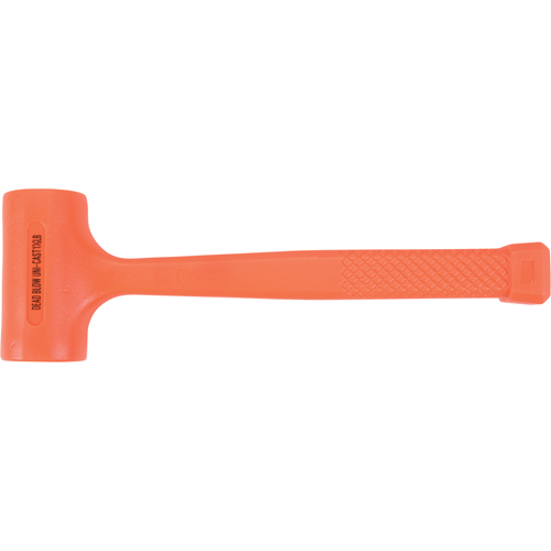 Dead Blow Hammer, 24 oz., Textured Grip, 12-3/4" L Planification Entrepots Molloy