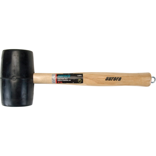 Rubber Mallet, 32 oz., Wood Handle Planification Entrepots Molloy