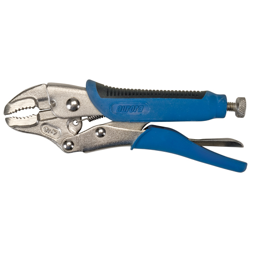 Pince-&eacute;tau avec coupe-fils, Longueur 5", M&acirc;choire courb&eacute;e Planification Entrepots Molloy