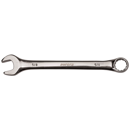 Combination Wrench, 12 Point, 1/4", Chrome Finish Planification Entrepots Molloy