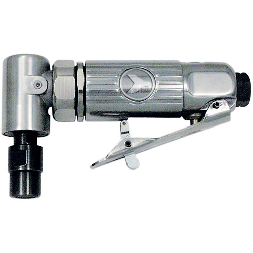 Petite rectifieuse &agrave; t&ecirc;te angulaire sur 90° MDG90 0,3 CV, Collet 1/4", 18000 Tr/min Planification Entrepots Molloy