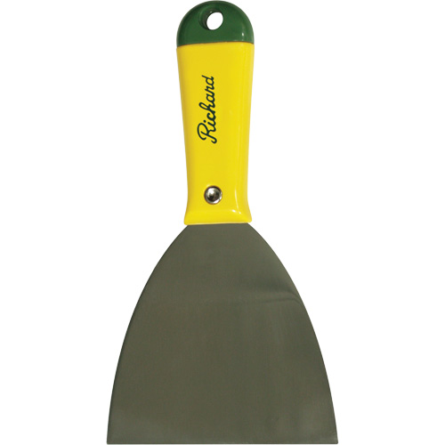 Signature Series Flexible Taping Knife, High-Carbon Steel Blade, 4" Wide, Polypropylene Handle Planification Entrepots Molloy