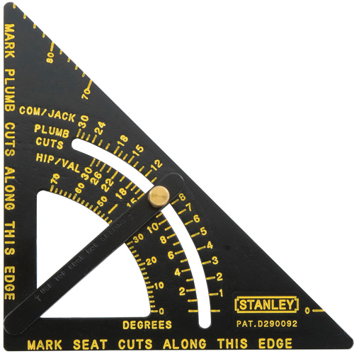 Premium Adjustable Quick Square&reg; Square Planification Entrepots Molloy