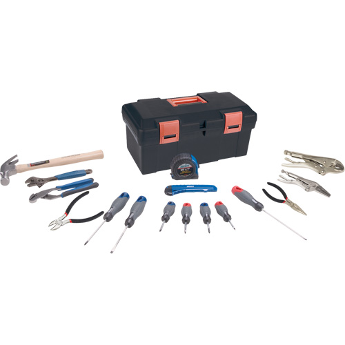 Basic Tool Set, 17 Pieces Planification Entrepots Molloy