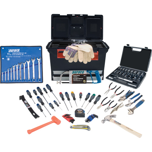 Ensemble d'outils pour ouvrier, 86 morceaux Planification Entrepots Molloy
