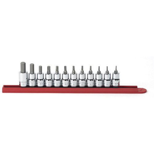 SAE Socket Set, Hex, 3/8" Drive, 12 Pcs Planification Entrepots Molloy