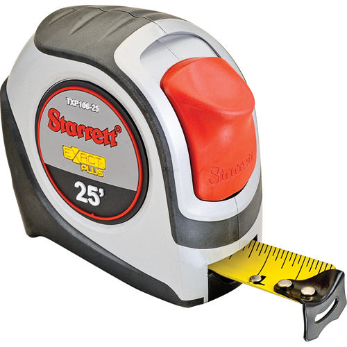 KTXP Series Measuring Tape , 1" x 25', 1/16" Graduations Planification Entrepots Molloy